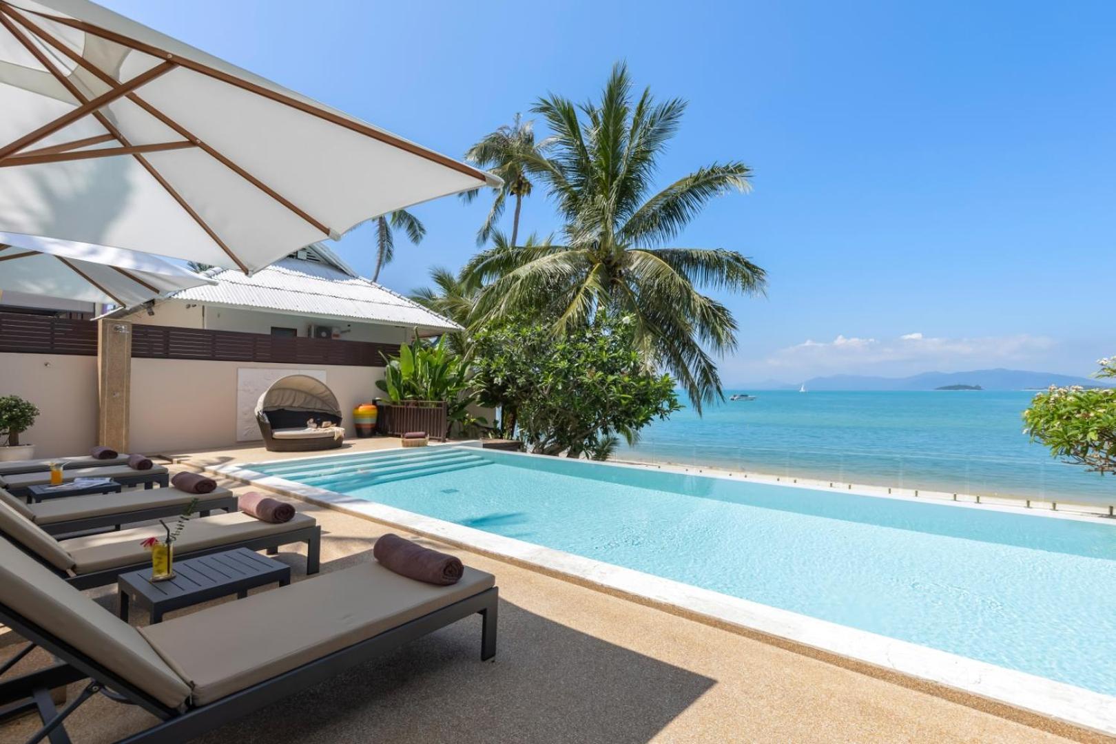 Bacaya Beachfront Villa Bang Rak Beach  Extérieur photo
